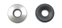 (500) 5/16 x 3/4 OD Stainless Steel Washer EPDM Neoprene Rubber Backed (Roofing)
