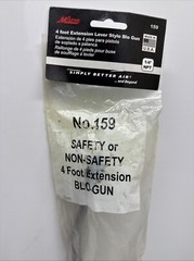 Milton 159 1/4″ NPT Lever Style Blow Gun and 4′ Extension