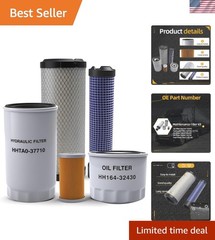 Vehicle Specific Maintenance Filter Kit for Kubota L Models with Magnetic Safety