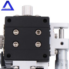 XYZ Axis Platform 40×40mm Manual Precision Linear Stage Sliding Table LD40-LM