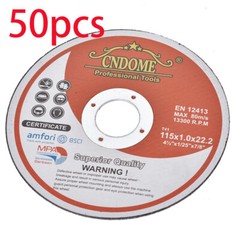 50 Pack 4-1/2″x.0.40″x7/8″ Cut-off Wheel – Metal & Stainless Steel Cutting Discs