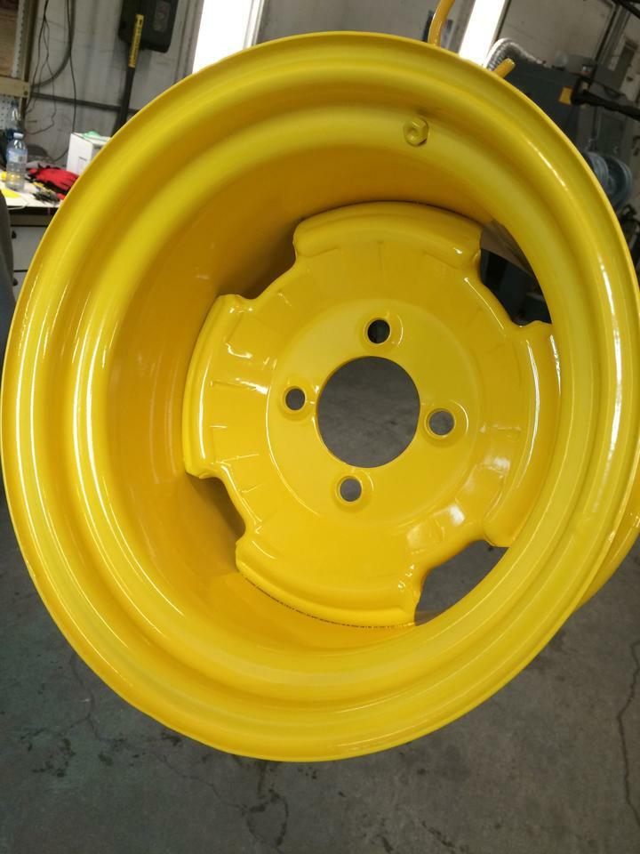 John Deere Yellow Powder Coating Paint – New 1LB