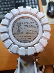 Chowsons International siren speaker 12 volt used works TS-333S