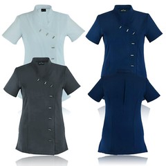 Salon Tunic Beauty Therapist Nail Spa Massage Uniform Health Work Beautician UK