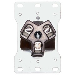 GENERAL ELECTRIC NEMA 10-50R 50A Amp 125V/250V Volt 3 Pole 3 Wire Receptacle