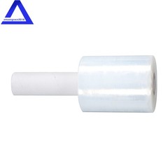 12 Rolls 5 in × 1000FT 80 Gauge Stretch Shrink Film Hand Wrap with Handle Clear