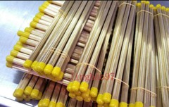 100Pcs Ø0.70-Ø1.40 X400 mm CNC EDM Drilling Electrodes Single Channel Brass Tube