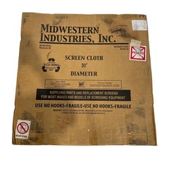 Midwestern Industries Round Separator Screen 30″ 30A8A024M 30 Mesh Eco-Ring