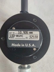 Barcor 530-MSPC Metric Hole Gage 10.9-13.5mm Cap .02mm Grad