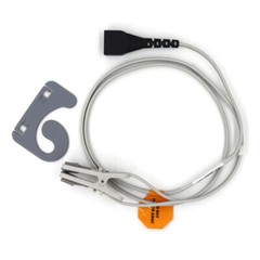 Fit For Nonin 7pin Adult ear clip Spo2 sensor 8700 8800 2500 Spo2 probe