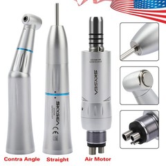 Dental Internal Water Low Speed Handpiece Contra Straight Air Motor 4H Kit EI-M4