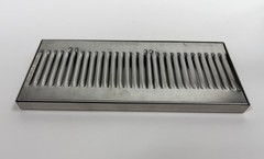 Krome Dispense Stainless Steel Countertop Drip Tray 14×6 in Removable Grate