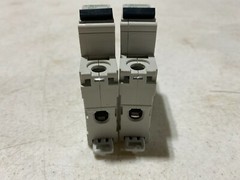 2x Schneider Electric C60 Multi 9 Circuit Breakers 2A 60V 1-Pole NOS