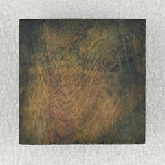 VTG Mt Lebanon PA Civic League Copper & Wood Letterpress Printing Printer Block