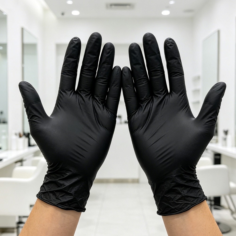 100-Pack Disposable Nitrile Gloves – U.S. Seller – Fast Shipping