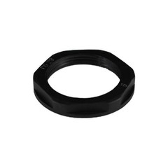 Remke Industries RLP21-BK Locknut, nylon, PG21 thread