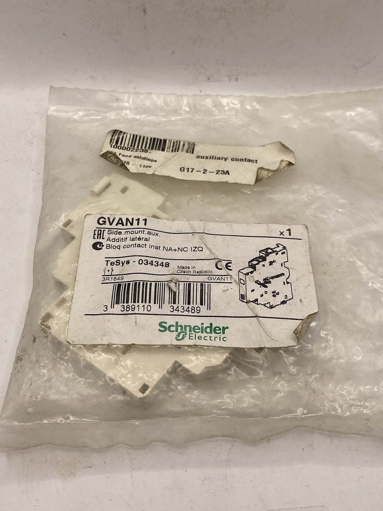 SCHNEIDER ELECTRIC GVAN11 AUXILIARY CONTACT