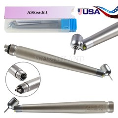Dental LED high speed handpiece 45 degree Surgical NSK style 2/4 Hole