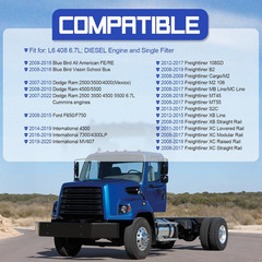 CV52001 6.7L Cummins Crankcase Breather Filter, Crankcase Ventilation Filter