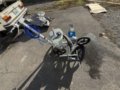 Graco FieldLazer ES100 Battery Line Striper Cart w/ 50ft Hose 5 Gal
