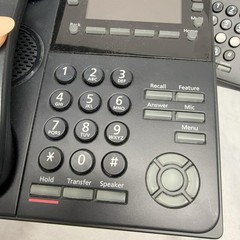 NEC DT900 ITK-8LCX-1 VoIP System Phones Lot Of 3 Black Thailand Wall Mountable