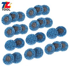 25 Pack 3 Inch Quick Change Easy Strip & Clean Discs Fit For Paint Rust