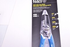 KLEIN TOOLS K12075 SLIM FORGED WIRE STRIPPER CUTTER CRIMPER NEW Electrical