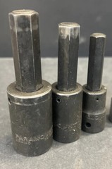 15 Pc Lot Proto, Pittsburgh, Paramount, Armstrong Hex 3/8-1/2″ DRIVE