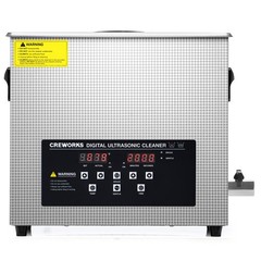 6L Ultrasonic Cleaner with 300W Heater 30min Timer for Glasses Brushes Toys