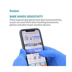 Daddy’s Choice Nitrile Gloves 100Pcs 1000 Pcs Disposable Blue, Small/Medium/L…