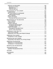 Kubota Tractor BX23S LA340 BT603 Operators Manual: Coil Bound 166 Pages