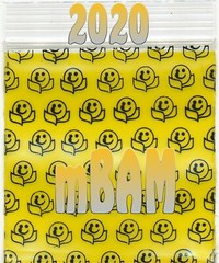 100 PACK SHERO2 1010 Apple Zip Baggies 1.0X1.0″ Mini POLYBAGS