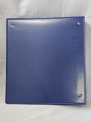 x12 Up & Up Durable Blue D-Ring Binders w/ Clear View Inside Pockers 1″ ▪︎ NEW