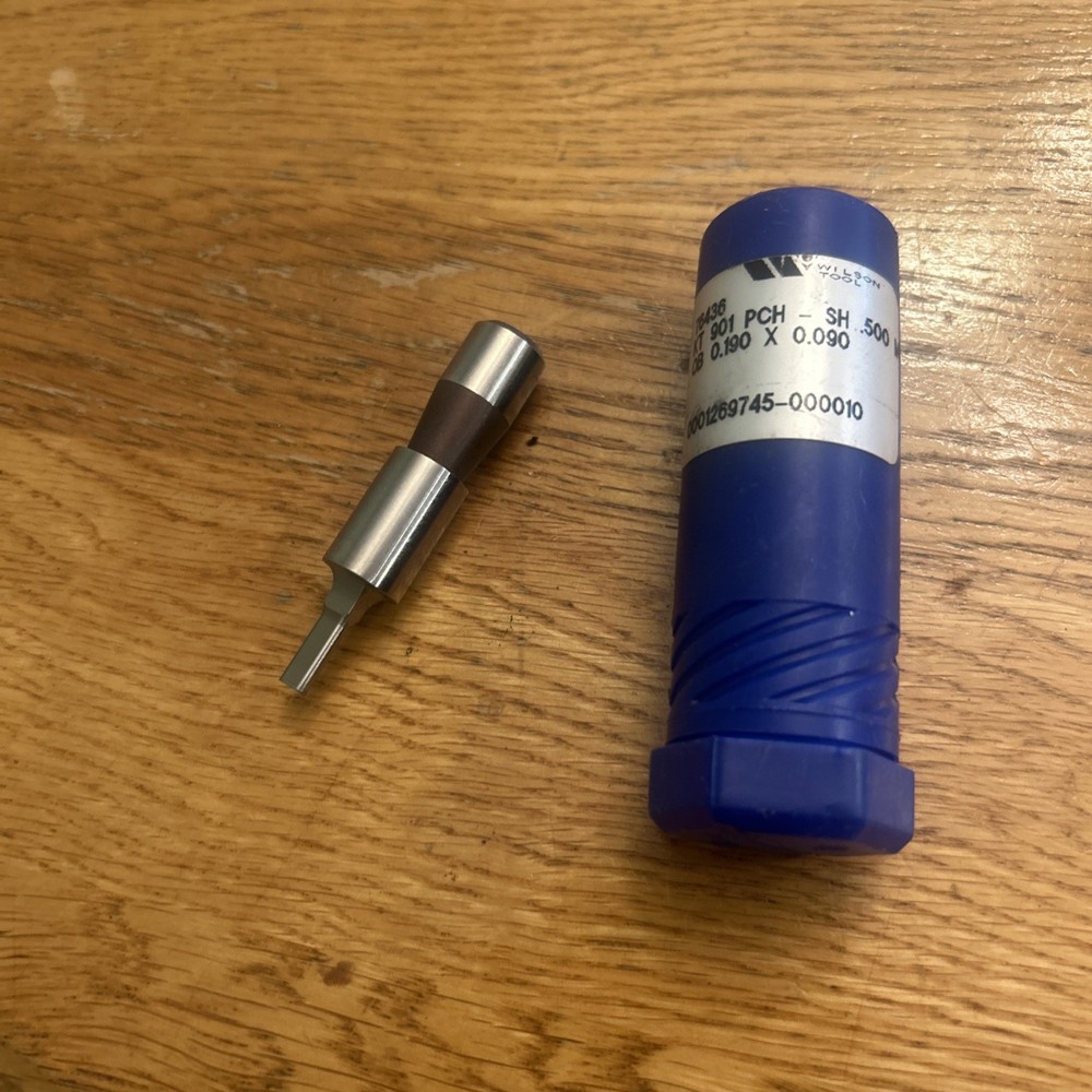 WILSON TOOL KT 901 PCH – SH￼ .500 M OB 0.190 X 0.090 76436 USA