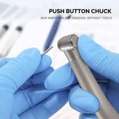 Dental High Speed LED E-generator Handpiece Standard Head 4 Spray 4H ASkeadnt sk