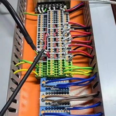 PT 2.5 mm² Screwless Push-in Connectors DIN Rail Terminal Blocks Assembled Kit