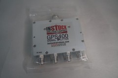 INSTOCK GPS400 GPS Signal Splitter 4 Way Type N Jack 1000- 2000 MHz