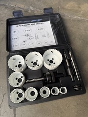 Tube & Pipe Notcher 60 Degree Notch Up To 2-1/8″ Tubing & 9pc Bi Hole Saw Kit U5