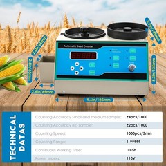 CGOLDENWALL Automatic Seeds Counter Machine Microcomputer Counting Instrument 🔥