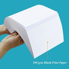 8.5″ x 14″ Blank Print Paper – 50Sheets/100Pages 1-Pack(8.5″ x 14″), White