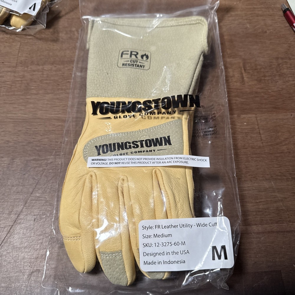 Youngstown FR Leather Utility – Wide Cuff 12-3275-60-M