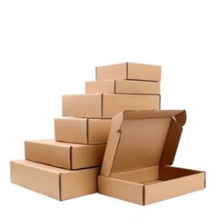Multiuse Cardboard Box 17 x 15 x 3″ Laptop, Literature Mailers, 5 Per Bundle