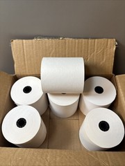 3″ x 165′ Bond Kitchen Printer/Cash Register/Receipt Tape Paper – Lot Of 6
