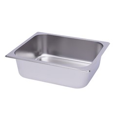 6 Pack 4″ Deep 1/2 Size Stainless Steel Steam Table Pans Hotel Food Prep Pan NEW