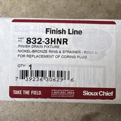Sioux Chief 832-3HNR FinishLine 3 Inch Adjustable Floor Drain Nickel Bronze