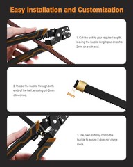 HANGLIFE GT2 Timing Belt with Copper Buckle – 3D Printer Open 10mm x 5M