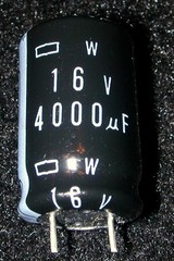 4000uf 16v Radial Electrolytic Capacitor Nippon Chemi-Con 16038082A