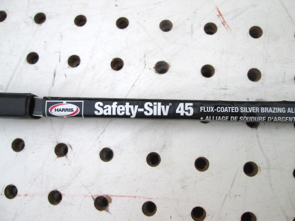 45F318MPOP Harris Safety-Silv 45 45% Flux Coated Silver Brazing Alloy 3 Sticks