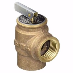 Conbraco 10-408-05 3/4 Female X 3/4 Female 30 PSI Boiler Pressure Relief Valve