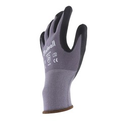 Safety Work Gloves MicroFoam Nitrile Coated Foam Gloves L-Size/6 Pairs